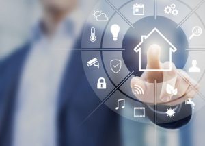 AAL und Smart Home symbolisiert